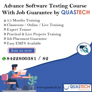  Software Testing Training Institute in Borivali | QUASTECH 